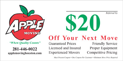 Free Discount Moving Coupon